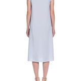 قميص قطني فيكتوري باللون الأزرق