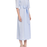 رداء فيبولين القطني باللون الأزرق