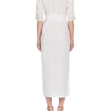 رداء فيبولين القطني باللون البني الفاتح