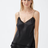 بيبي دول حرير جوي باللون الأسود