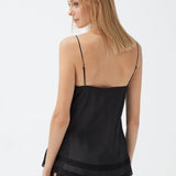 بيبي دول حرير جوي باللون الأسود