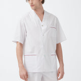 شورت مريح من كوتون باللون الأبيض