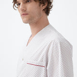 شورت مريح من كوتون باللون الأبيض