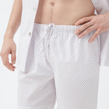 شورت مريح من كوتون باللون الأبيض