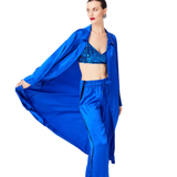 مجموعة ساكسفون باللون الأزرق