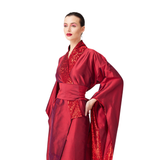 كيمونو الترتر الأحمر