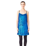 فستان ديجاي باللون الأزرق