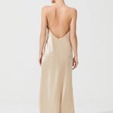 قميص حرير ريتا الذهبي