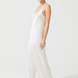 THE MOON SILK CHEMISE ECRU