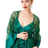 مجموعة الدانتيل الأخضر