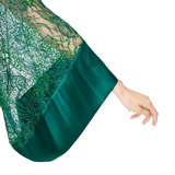 مجموعة الدانتيل الأخضر