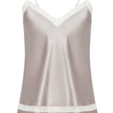 بيبي دول حرير جوي باللون الرمادي