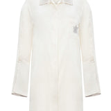 قميص فيفي الحريري قميص إكرو