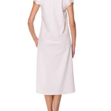 قميص قطني مقدس باللون الوردي