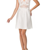 VAMPY SHORT CHEMISE ECRU
